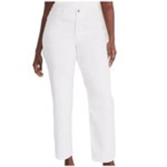Old Navy Denim - Old Navy Womans White High Rise Wow Loose Long Pants 30